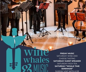 21 - 23 June 2024: Wine, Whales and Music