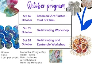 October 2023 Calendar: Creative Art