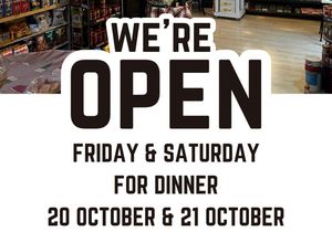 20 and 21 October 2023 Evening Dining