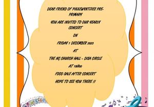 1 December 2023: Yearly Concert