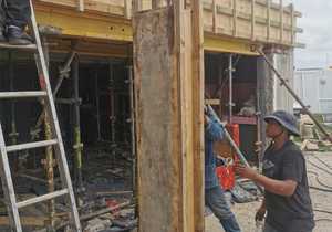 Structure Formwork and Steel Fixing for Home in Perlemoenbaai