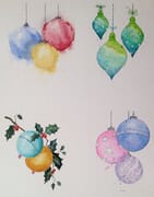 Watercolour Workshops: Create Christmas Cards and Gift Tags