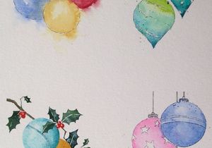 Watercolour Workshops: Create Christmas Cards and Gift Tags