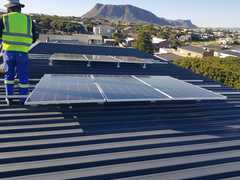 Existing Solar Panel Installation in Little Bay