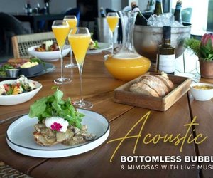 Brunch with Bottomless Bubbly or Mimosas Every Weekend