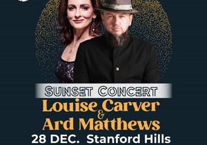 28 December 2023: Sunset Concert Ft. Louise Carver and Ard Matthews