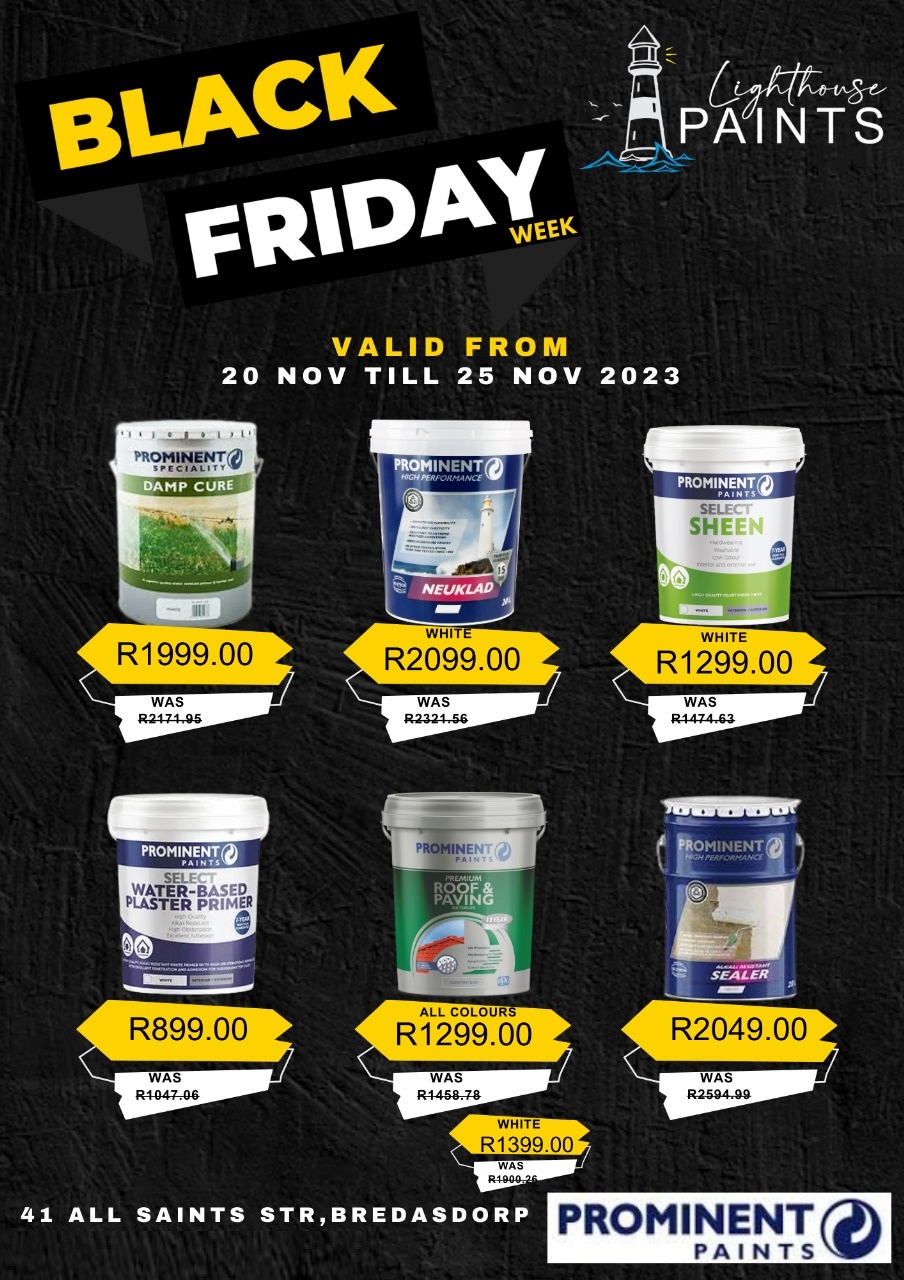 Illuminate Your Space with Lighthouse Paints Black Friday Specials