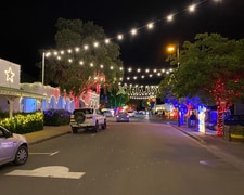 Enjoy Starry Nights in Stanford, Christmas Village