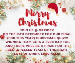 13 December 2023: Christmas Quiz Night