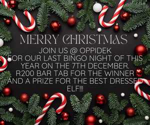 7 December 2023: Christmas Bingo Night