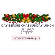 24 December 2023: Sunday Lunch Buffet