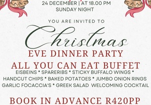 24 December 2023: Christmas Eve Dinner Party