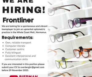 Join Our Team at Bierman Malan Optometrists!