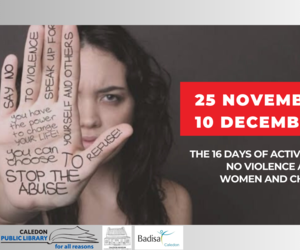 25 November - 10 December 2023: 16 Days of Activism Pledge