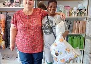 Our First Pregnant Shopper Takes Home a Special Giveaway Prize!