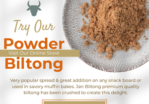 Dive into Deliciousness with Jan Biltong's Powder Biltong!