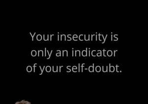 Your Insecurities - an Indicator of Self Doubt?