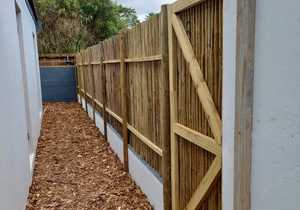 Elevate Your Space: Pine Fence by Fynbos Pole Depot