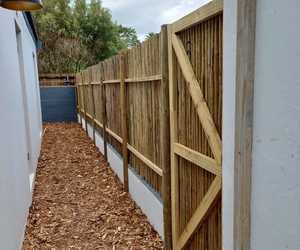 Elevate Your Space: Pine Fence by Fynbos Pole Depot