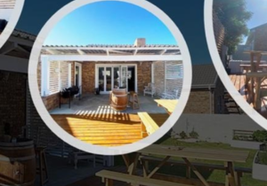 Cosy Deck with Side Walls