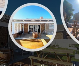 Cosy Deck with Side Walls