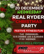 Real Ryder Christmas Party at PROactive Fitness Hermanus!