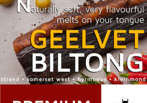 Geelvet Biltong