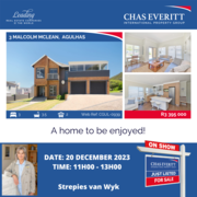 Show House in Agulhas 20 December 2023 (R3,395,000)
