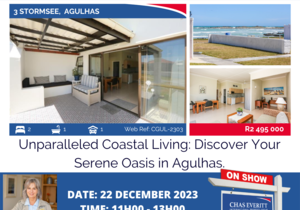 Show House in Agulhas 22 December 2023 (R2,495,000)