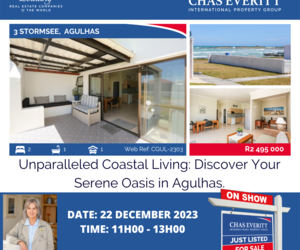Show House in Agulhas 22 December 2023 (R2,495,000)