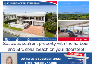 Show House in Struisbaai 23 December 2023 (R7,450,000)