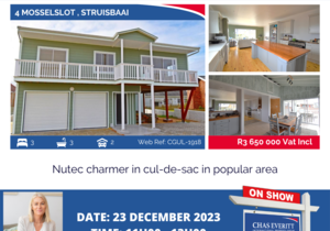 Show House in Struisbaai 23 December 2023 (R3,650,000)