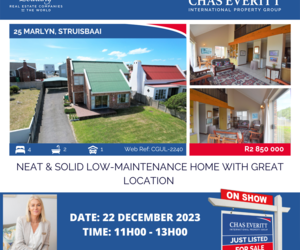 Show House in Struisbaai 22 December 2023 (R2,850,000)