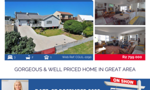 Show House in Struisbaai 27 December 2023 (R2,799,000)