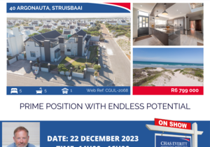 Show House in Struisbaai 22 December 2023 (R6,799,000)