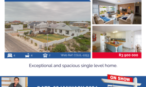 Show House in Struisbaai 2 January 2024 (R3,900,000)