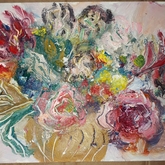 Intuitive palette art Springflorals - Gallery Art by Annalene - Xplorio™ Gansbaai