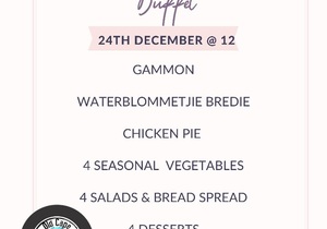 Day Before Christmas Sunday Buffet Lunch