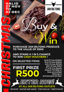 Only 3 Days Left! Shop, Win, and Celebrate with Jan Biltong!