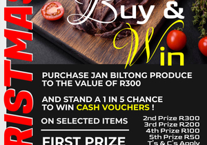Only 3 Days Left! Shop, Win, and Celebrate with Jan Biltong!