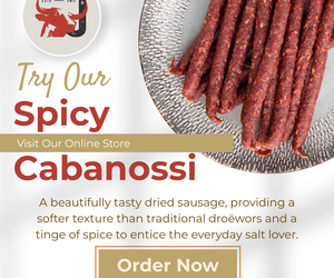 SA version of the Italian favourite, Cabanossi
