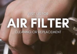 Air Filter Cleaning and Replacement Services for a Smooth Journey!