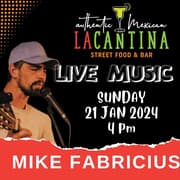 Mike Fabricius at La Cantina Stanford!