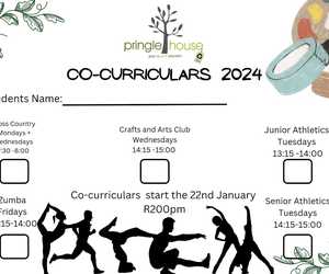Pringle House Eco School Co-curriculars 2024 Announcement!