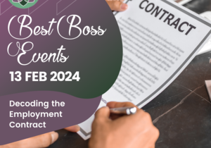 Best Boss Events (13 Feb 2024) Decoding the Employment Contract - R275