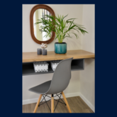 2nd Bedroom Desk-Dresser - Rest and Sea Self-catering - Xplorio™ Gansbaai