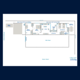 Plan of Guest Accommodation - Rest and Sea Self-catering - Xplorio™ Gansbaai