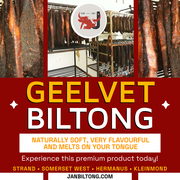 Geelvet Biltong