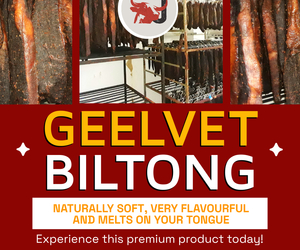 Geelvet Biltong