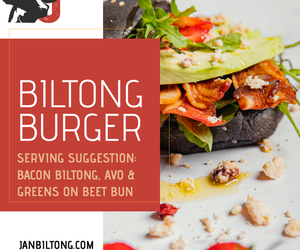 Biltong Burger